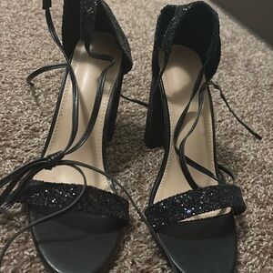 Lace up heels